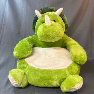 Linzy Plush Dino Plush Sofa Children's Furniture, Green, 20"
Has been sanitized